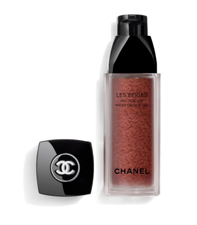 Shop Chanel Harrods Chanel (les Beiges) Water-fresh Blush In Metallic