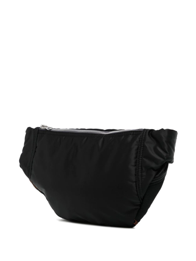 Shop Porter-yoshida & Co X Byborre Logo-patch Belt Bag In Black