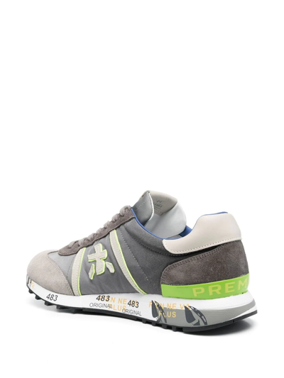 Shop Premiata Lucy Low-top Sneakers In Grey