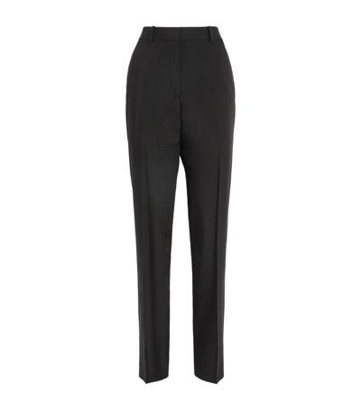 Shop Victoria Beckham Slim Tailored Trousers In Black