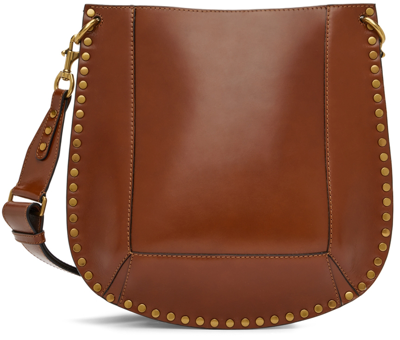 Shop Isabel Marant Brown Oskan Shoulder Bag In 50co Cognac