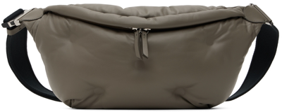Shop Maison Margiela Gray Glam Slam Belt Bag In T8031 Bungee Cord