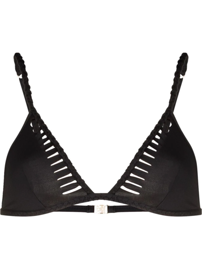 Shop Agent Provocateur Sofi Triangle Cup Bikini Top In Black