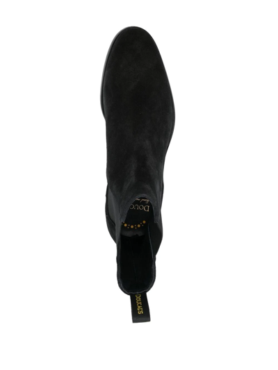 Shop Doucal's Pier Chelsea Boots In Black