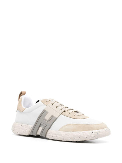 Shop Hogan H597 Low-top Sneakers In White