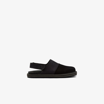 Shop Jacquemus Black Les Mules Suede Mules