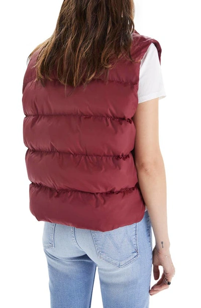pillow puffer vest