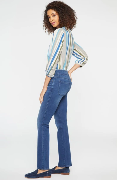 Shop Nydj Marilyn High Waist Straight Leg Jeans In Rendezvous