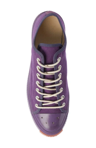 Shop Acne Studios Ballow Low Top Sneaker In Grape Purple