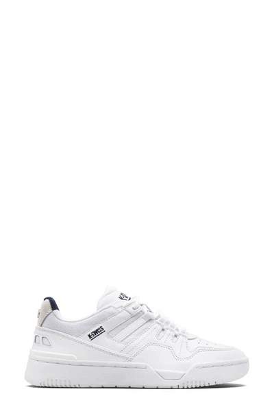 Shop K-swiss Match Rival Sneaker In White/ White
