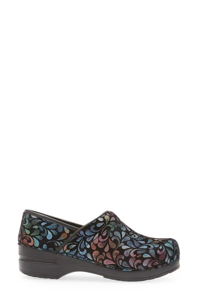 Sanita Plume Floral Print Clog In Multicolor