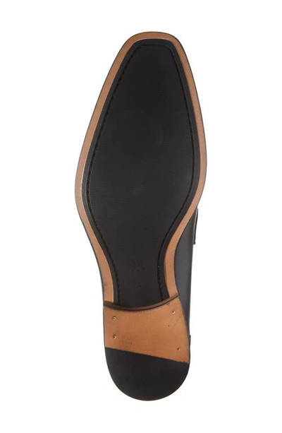 Shop Mezlan Bit Ornament Leather Loafer In Black