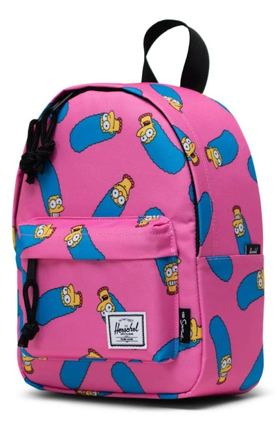 Shop Herschel Supply Co X The Simpsons™ Marge Classic Mini Backpack In Marge Simpson