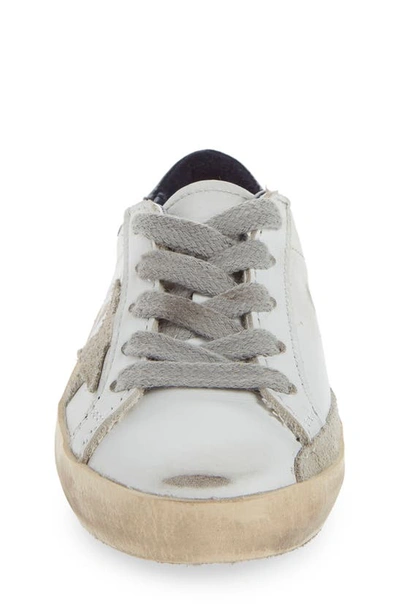 Shop Golden Goose Kids' Super-star Low Top Sneaker In White