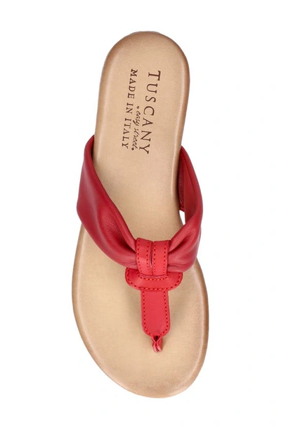 Shop Tuscany By Easy Street® Aulina Flip Flop In Red