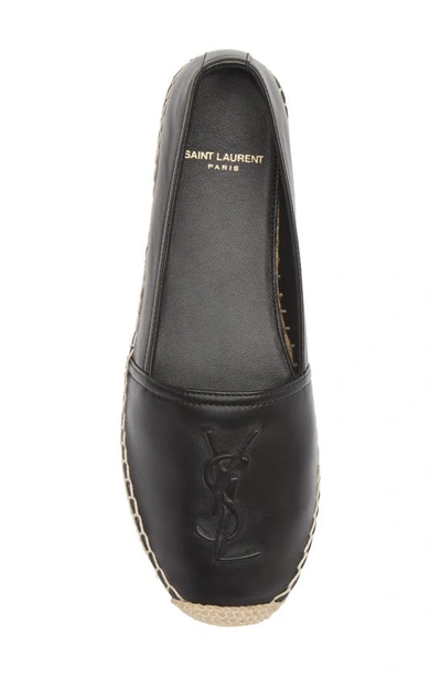 Saint Laurent, Shoes, Saint Laurent Logoembossed Leather Espadrilles