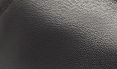 Saint Laurent Logo-embossed Leather Espadrilles In Nero