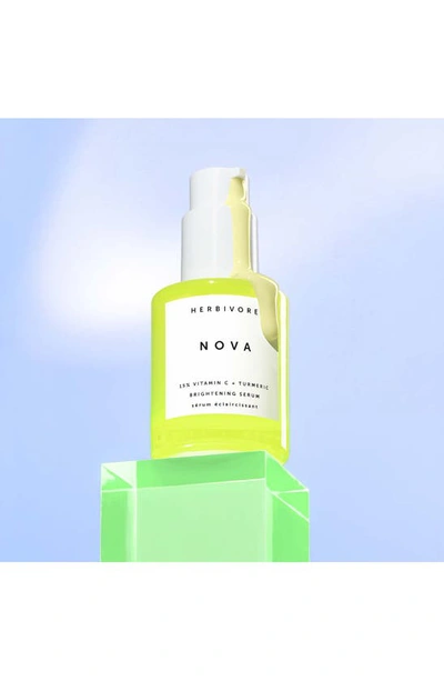 Shop Herbivore Botanicals Nova 15% Vitamin C + Turmeric Brightening Serum
