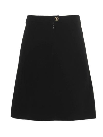 Shop Burberry Camila Skirt In Black