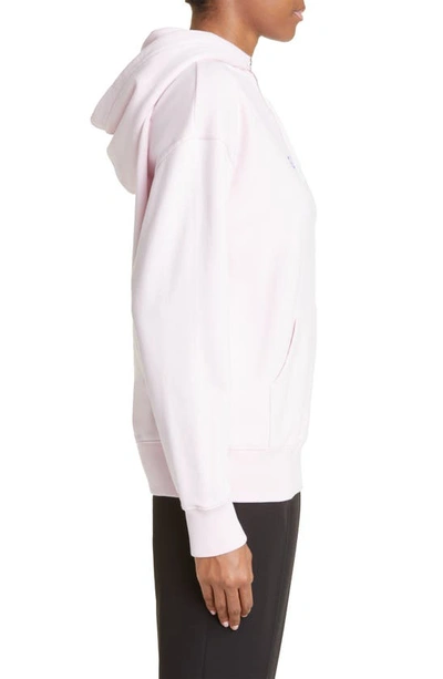 Shop Givenchy Regular Fit Logo Hoodie In Light Pink
