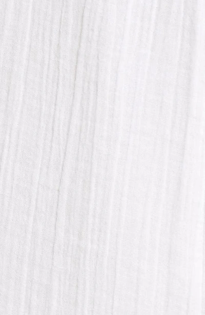 Shop Rip Curl Premium Surf Cotton Gauze Jumpsuit In White