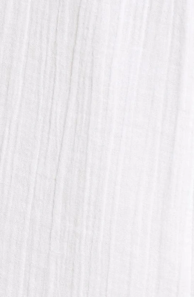 Rip Curl Premium Surf Cotton Gauze Jumpsuit In White