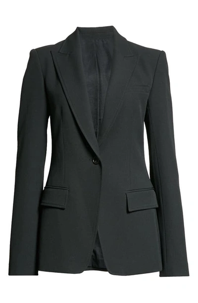 Shop A.l.c Edie One-button Jacket In Black