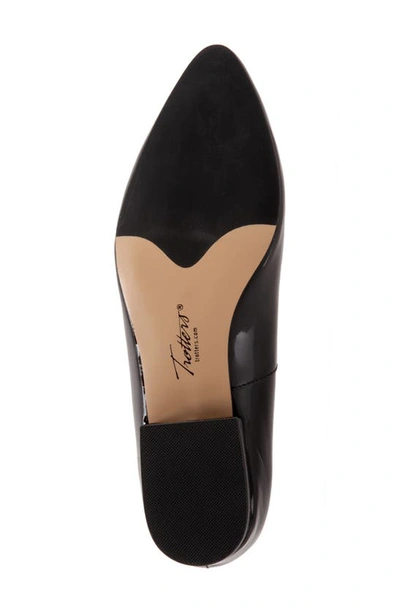 Shop Trotters Jewel Suede Pump In Black Patent