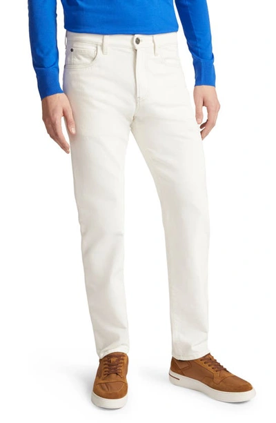 Shop Loro Piana Quarona Rigid Cotton Jeans In Powdery White