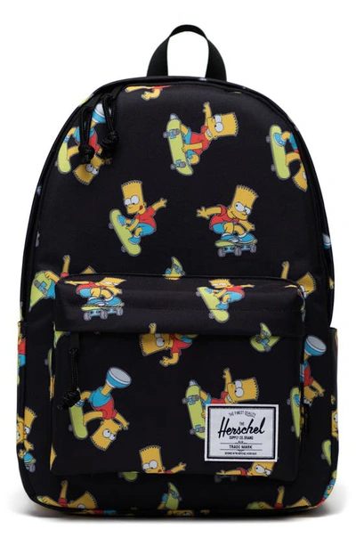 Shop Herschel Supply Co X The Simpsons™ Bart Classic X-large Backpack In Bart Simpson