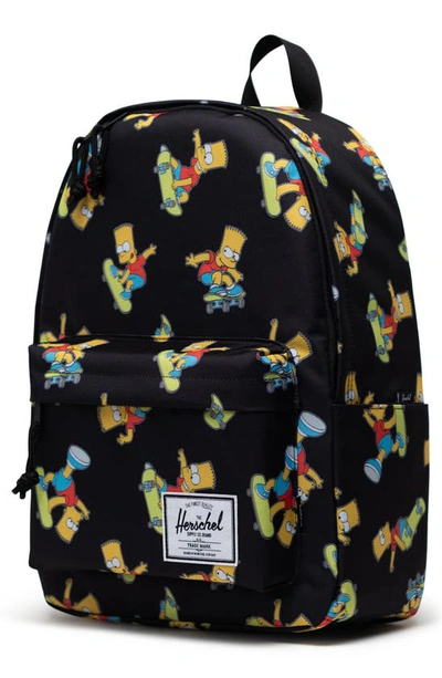 Shop Herschel Supply Co X The Simpsons™ Bart Classic X-large Backpack In Bart Simpson