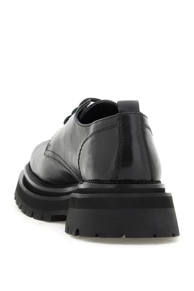 Ami Paris Chunky-sole Leather Derby Shoes in Black for Men