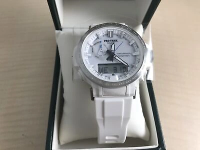 Pre-owned Pro Trek Casio Watch  Climber Line Electromagnetic Wave Solar Prw-60-7ajf Men's