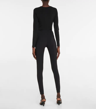 Shop The Row Lanza Jersey Leggings In Black