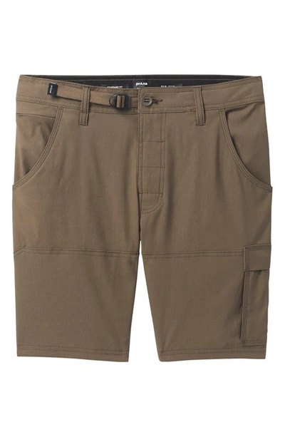 Prana Zion Ii Stretch Shorts In Mud