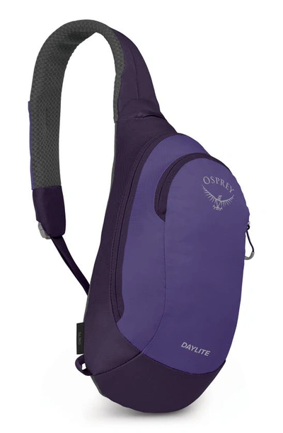 Shop Osprey Daylite Sling Backpack In Dream Purple