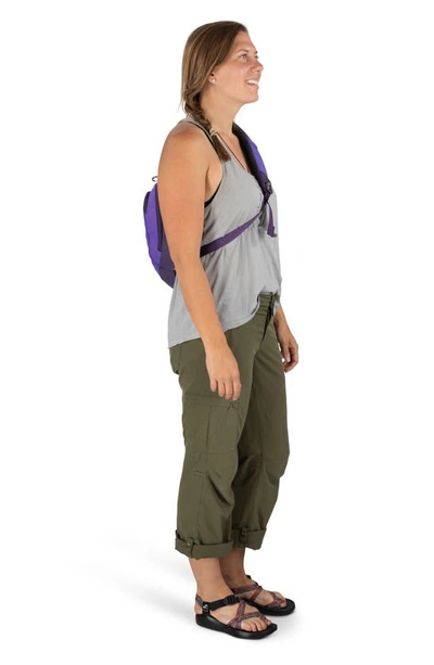 Shop Osprey Daylite Sling Backpack In Dream Purple