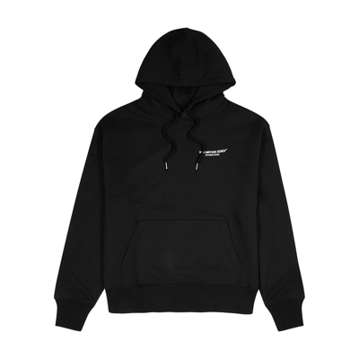 Shop Mki Miyuki Zoku Design Studio Black Hooded Jersey Sweatshirt