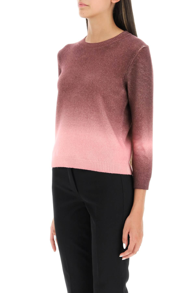 Shop Tory Burch Dip-dye Cashmere Sweater In Multicolor