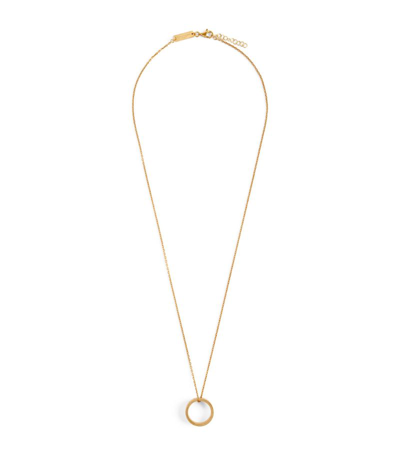 Shop Maison Margiela Gold-plated Numbers Necklace