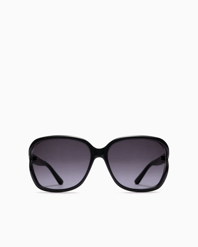 Shop Ramy Brook Capri Square Sunglasses In Classic Black