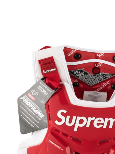 Supreme X Fox Racing Proframe Roost Deflector Vest In Red | ModeSens