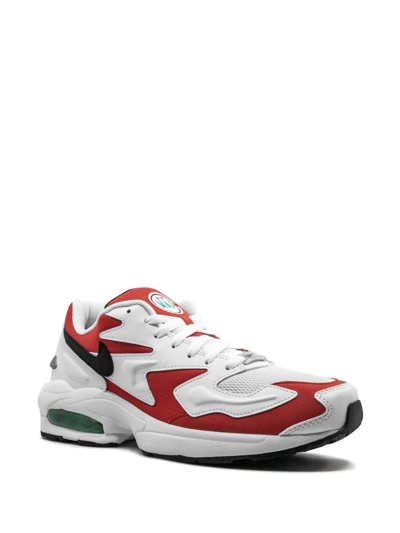 Shop Nike Air Max 2 Light Sneakers In White