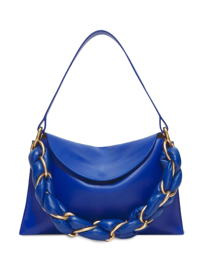 Shop Proenza Schouler Braid Shoulder Bag In Blue