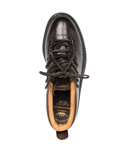Officine Creative Artik Ankle Boots In Braun