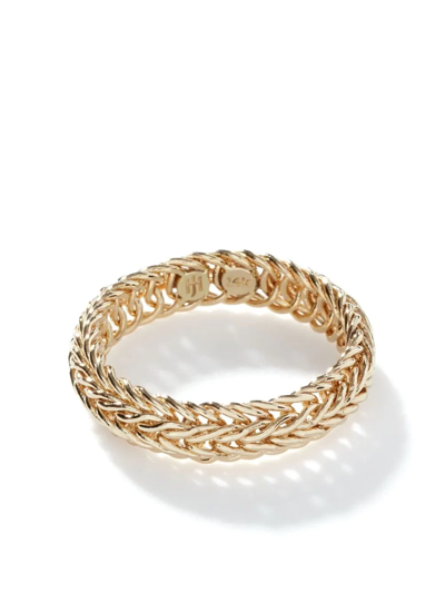 Shop John Hardy 14kt Yellow Gold Kami Chain 4.5mm Band Ring