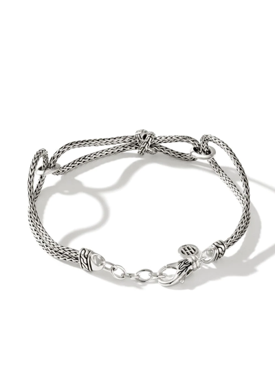 Shop John Hardy Classic Chain Link Diamond Pavé Bracelet In Silver