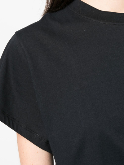 Shop Iro Crew Neck Short-sleeved T-shirt In Schwarz