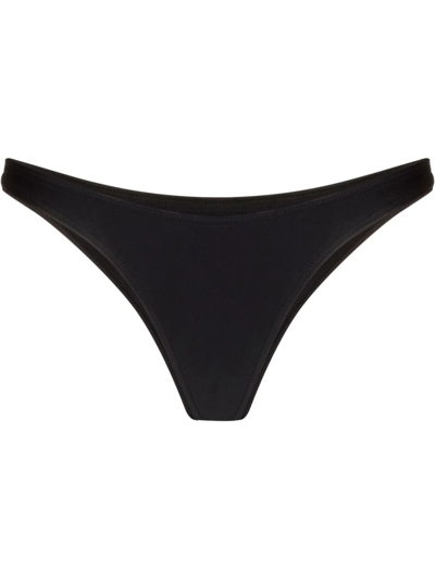 Shop Matteau Nineties Brazillian Bikini Bottoms In Schwarz