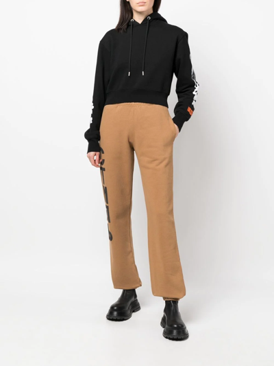Heron Preston Brown Style Lounge Pants In Braun
